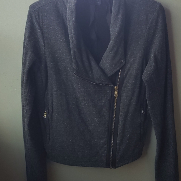 ARMANI EXCHANGE gray knit jacket PS - Picture 8 of 8